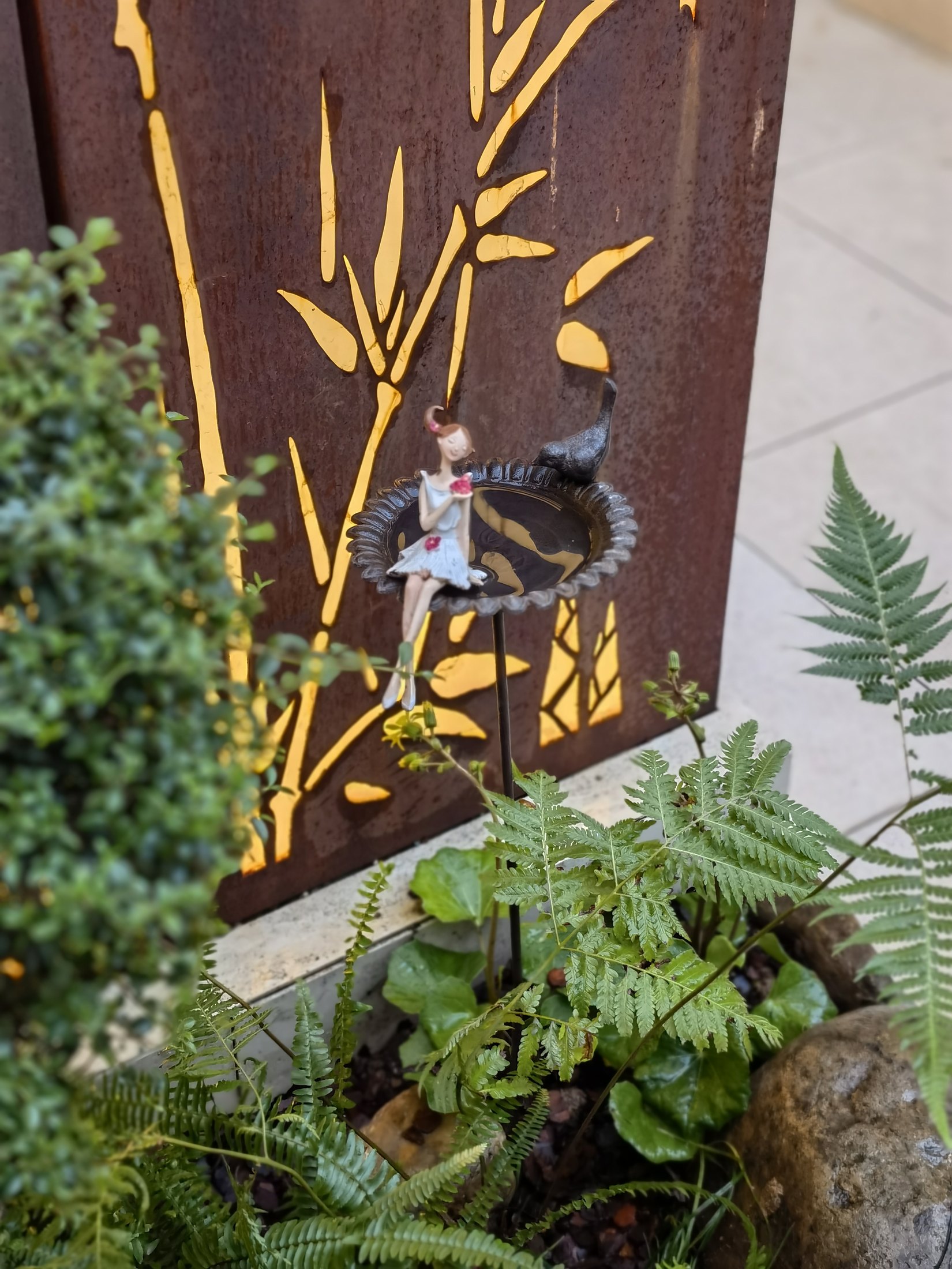 镂空景墙细节