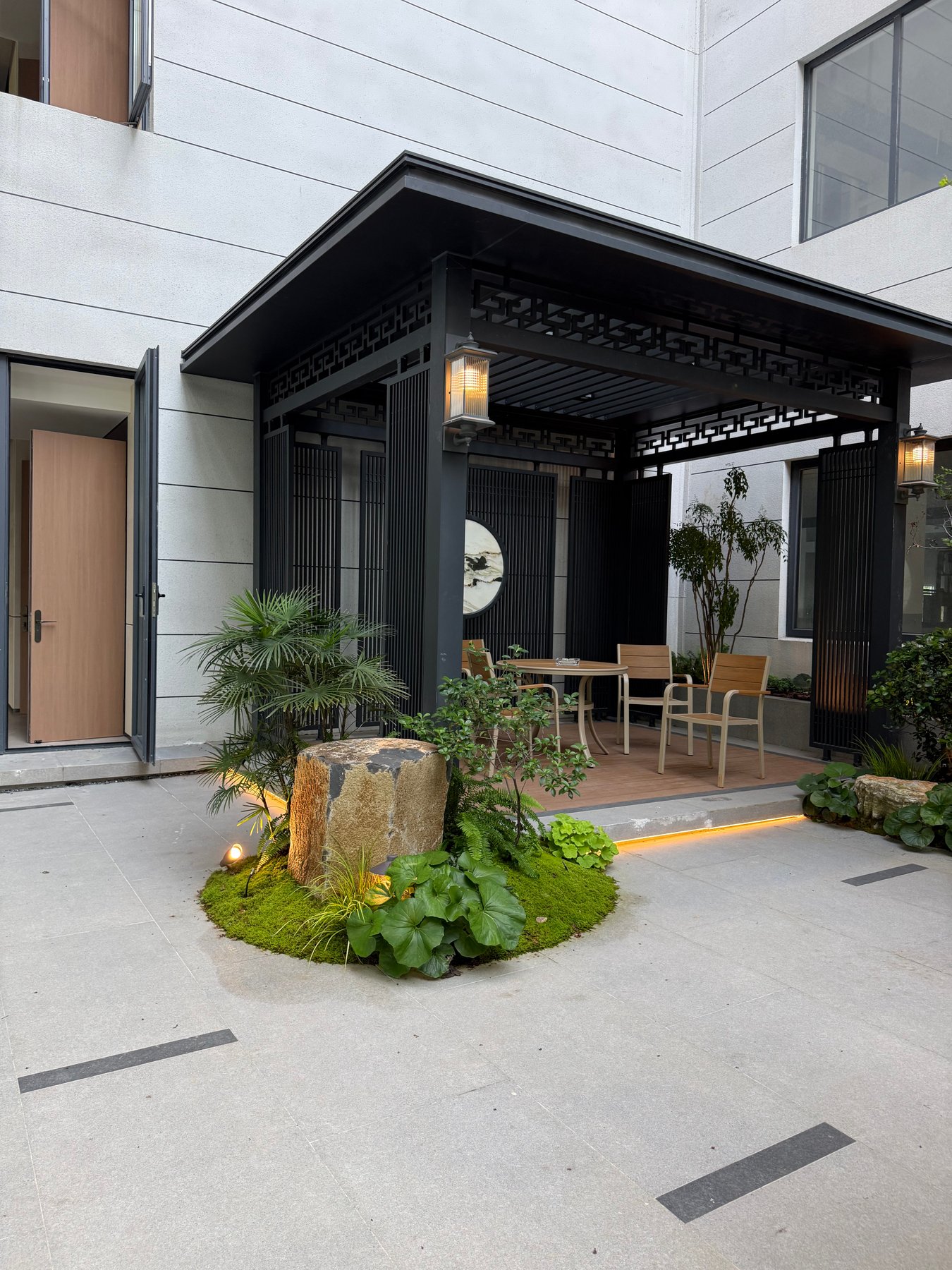 一楼亭廊会客空间